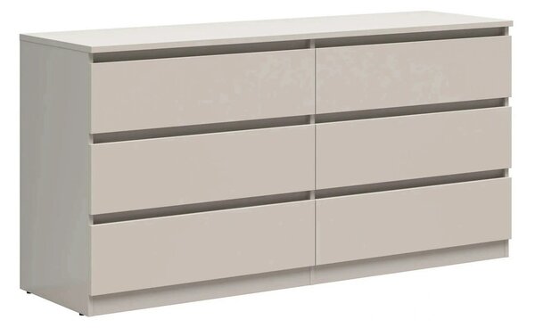 Comoda TETRIX, casmir, PAL, 150x45x76 cm