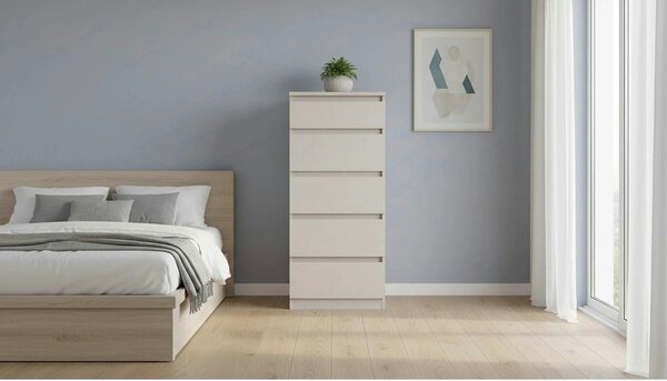 Comoda TETRIX, casmir, PAL, 50x45x115 cm