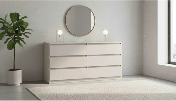 Comoda TETRIX, casmir, PAL, 150x45x76 cm