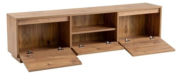 Comoda TV VANGUARD, pin, PAL, 160x30x42 cm