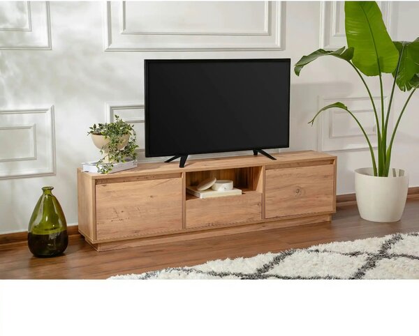 Comoda TV VANGUARD, pin, PAL, 160x30x42 cm
