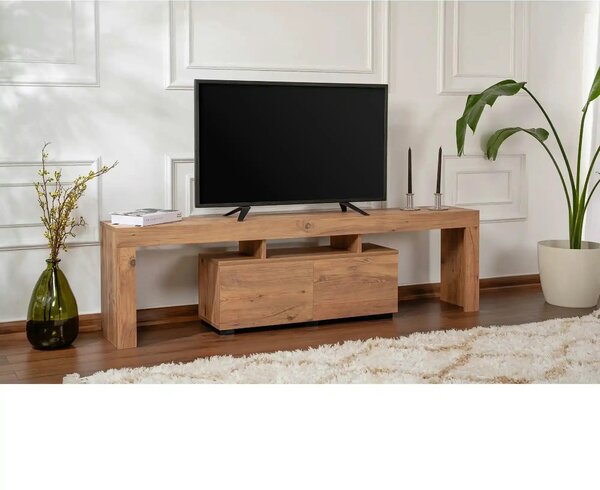 Comoda TV ENCLAVE, pin, PAL, 180x32x50 cm
