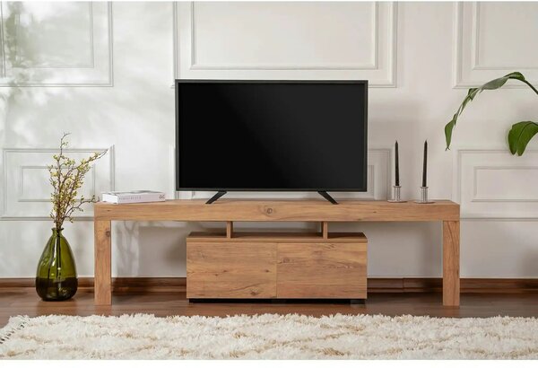 Comoda TV ENCLAVE, pin, PAL, 180x32x50 cm