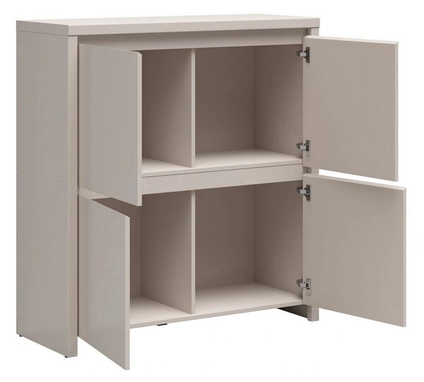 Comoda KASPIAN, casmir, PAL, 105x41x113 cm