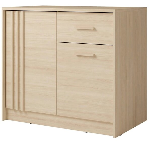 Comoda CANADA CY11, stejar riva, PAL laminat, 102x42x94 cm