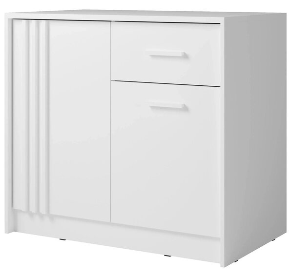 Comoda CANADA CY21, alb, PAL laminat, 102x42x94 cm