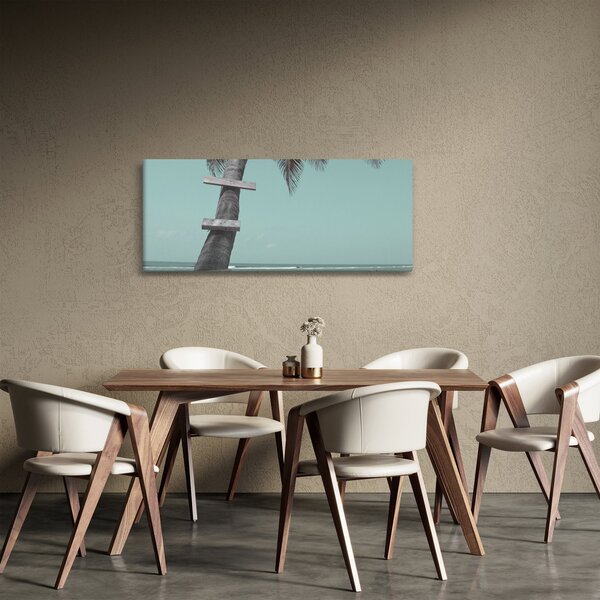 Tablou - Palma în Caraibe (120x50 cm)