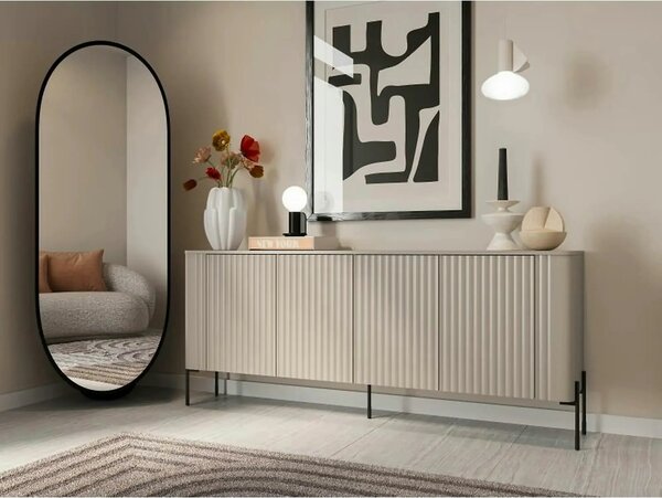 Comoda VERA, casmir, PAL laminat, 190x40x80 cm