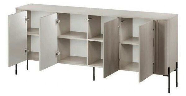 Comoda VERA, casmir, PAL laminat, 190x40x80 cm