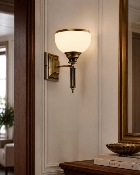 Brilagi - Lampă de perete TAURUS 1xE27/15W/230V bronz