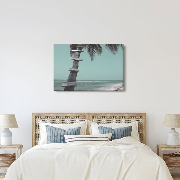 Tablou - Palma în Caraibe (90x60 cm)