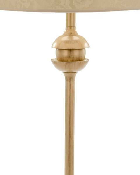Brilagi - Lampă de masă SAPHIRE 1xE27/15W/230V crem/auriu/patină