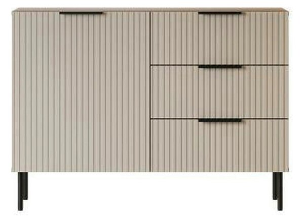 Comoda ALMERA TYP2, nuc/casmir, PAL laminat, 104x42x75 cm