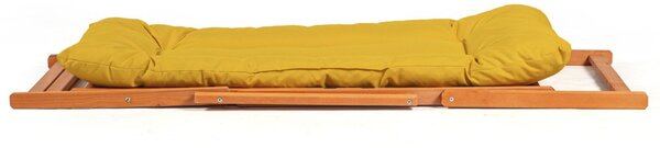 Set Gradina - Masa si Scaune (3 Bucati), Bundle echo, UnicUtil, Culoarea Galben Natural