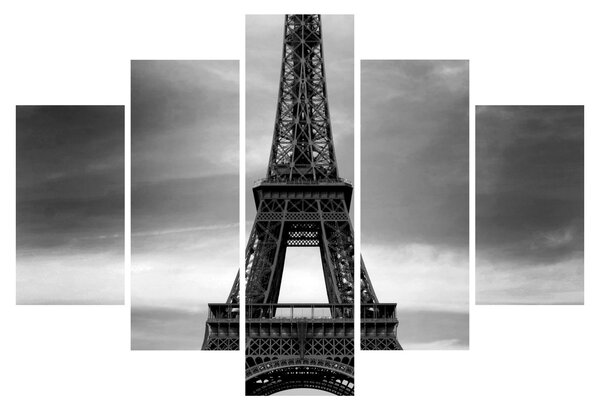 Tablou - Mașină roz în Paris (150x105 cm)