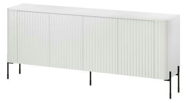 Comoda VERA, alb, PAL laminat, 190x40x80 cm
