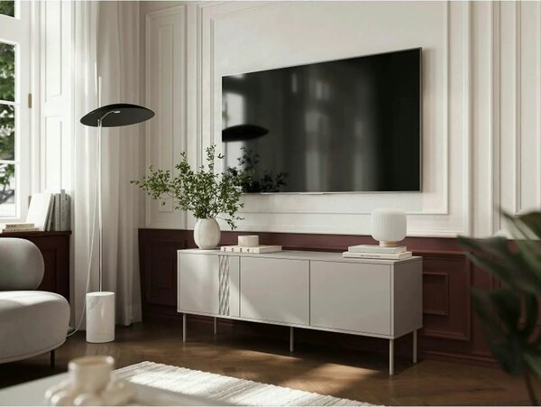 Comoda TV TRESSE, bej, PAL, 150x40x55 cm