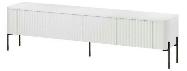 Comoda TV VERA, alb, PAL laminat, 190x40x50 cm