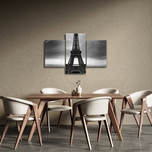 Tablou - Mașină roz în Paris (90x60 cm)