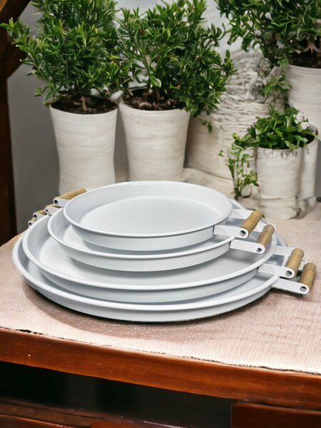 Set Tavi (4 Bucati), Echo items, UnicUtil, Culoarea Alb