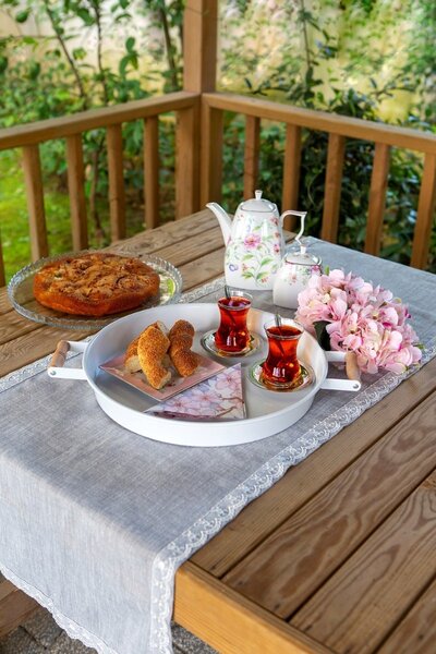 Set Tavi (4 Bucati), Echo items, UnicUtil, Culoarea Alb