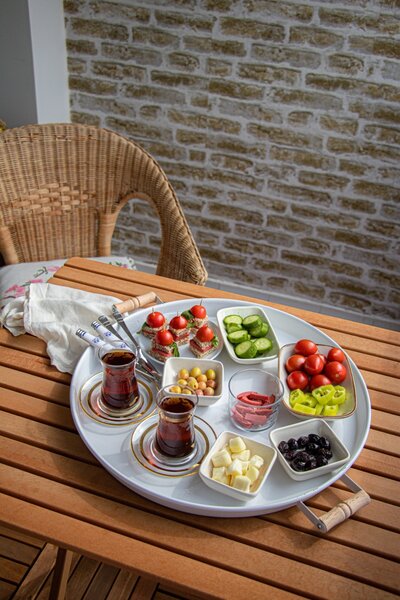 Set Tavi (4 Bucati), Echo items, UnicUtil, Culoarea Alb