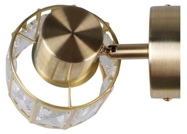 Lampă de perete ZAHARA 1xE27/10W/230V, aurie