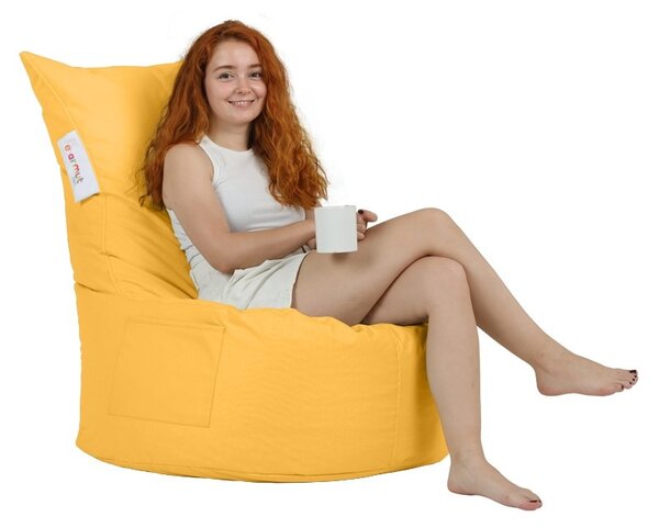 Fotoliu Puf Gradina, Flame glow, UnicUtil, Culoarea Galben