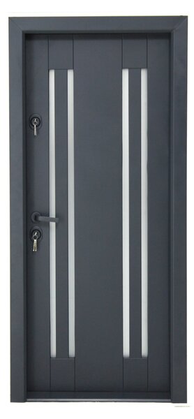 Ușă Metalică Still 610 Metal vopsit Gri antracit Stânga