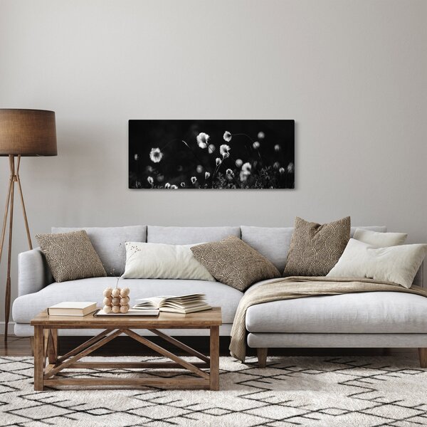 Tablou - Pajiște cu iarbă de cozonac N⁰1 (120x50 cm)