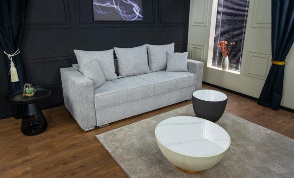 Canapea Extensibilă Claudia Bonell Mini, Gri deschis