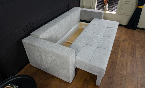 Canapea Extensibilă Claudia Bonell Mini, Gri deschis