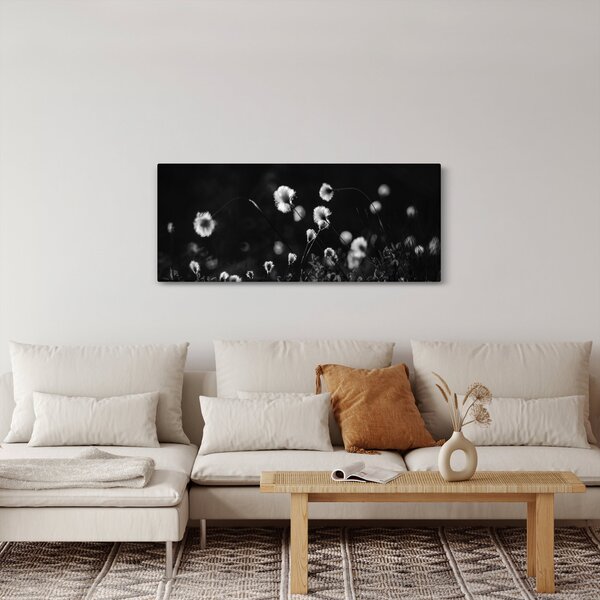 Tablou - Pajiște cu iarbă de cozonac N⁰1 (120x50 cm)