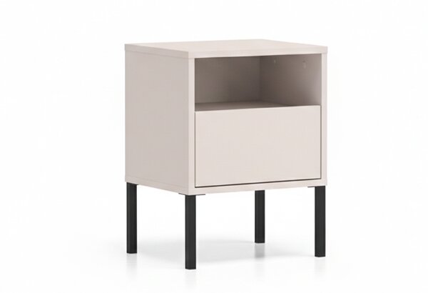 Noptieră cu sertar Harmona 40 cm - cașmir