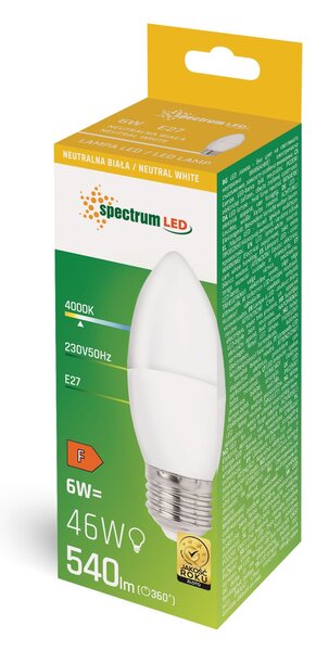 Bec cu LED Neutral E-27 230V 6W WOJ+14352