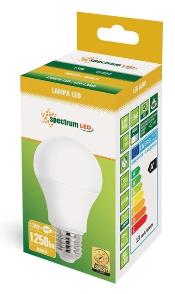 Bec cu LED Neutral GLS E-27 230V 13W NW WOJ+14102