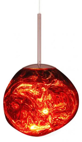 Lustră Pendul Tom Dixon, Melt Mini, reglabil, Cupru, Camera de zi, Plastic, Design