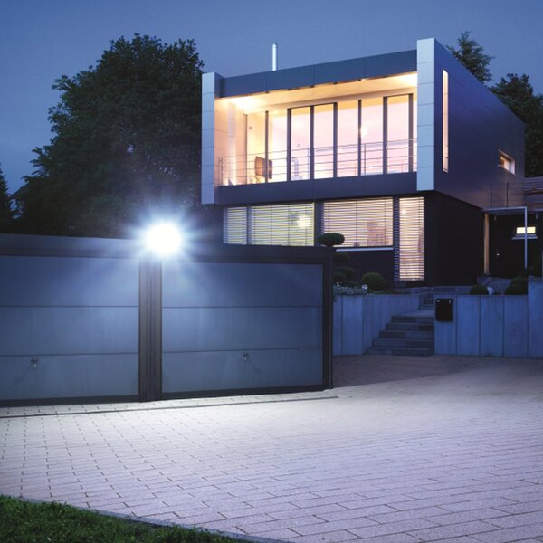 Lămpi de exterior STEINEL, XLED Home 2 XL S, Alb, Plastic, Modern