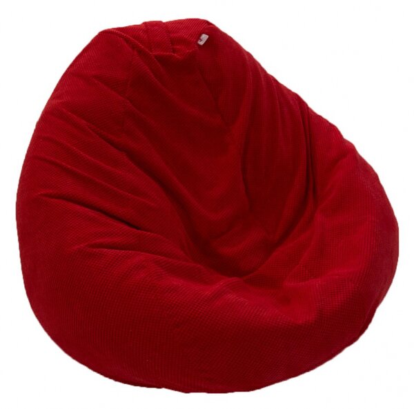 Fotoliu mare nirvana gigant raspberry umplut cu perle polistiren beanbag marca Pufrelax