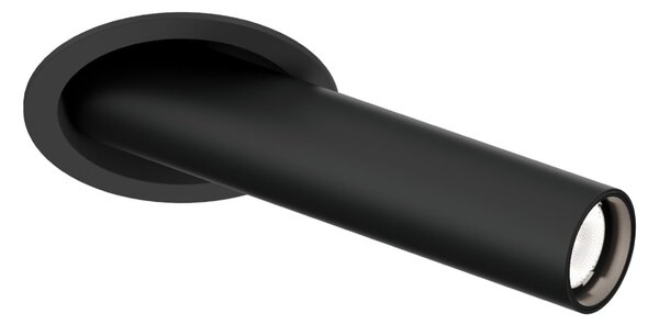 Wever & Ducré Lighting WEVER DUCRÉ Spot LED de încastrare Match Sneak negru 2.700 K, Negru, Camera de zi / sufragerie, Aluminiu, Modern