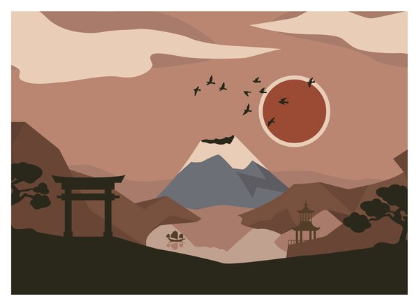 Tablou - Japonia N⁰1 (70x50 cm)