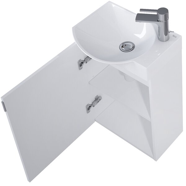 Roca Ravell lavoar cu dulap 45.2 cm alb A852448806