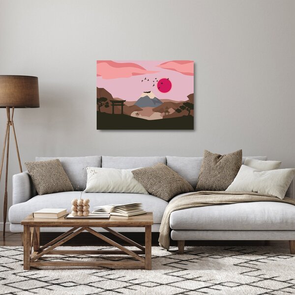 Tablou pe sticlă - Japonia N⁰2 (70x50 cm)