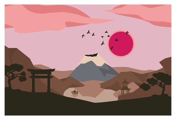 Tablou - Japonia N⁰2 (90x60 cm)