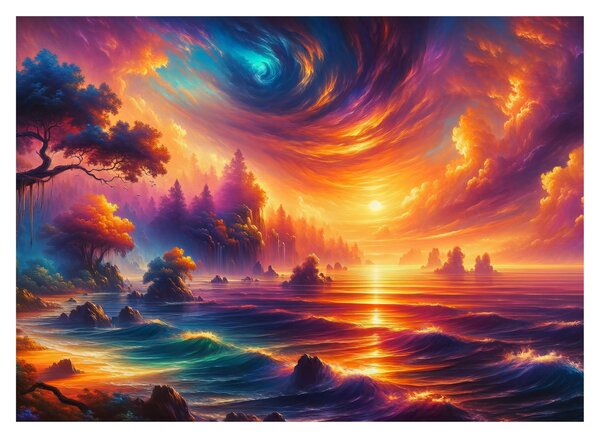 Tablou - Lume magică (70x50 cm)
