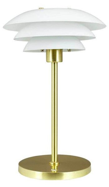 Lampă de masă Dyberg Larsen, DL20, reglabil, Auriu / Alamă, dormitor, Metal, Design