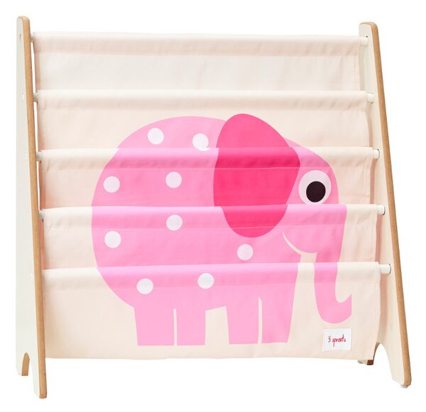 Raft organizator de carti pentru copii Elefant 3 Sprouts