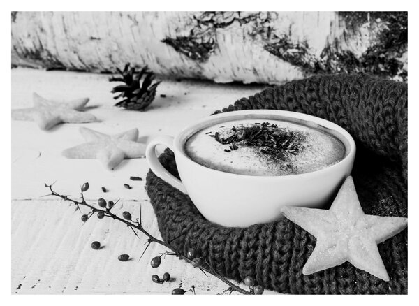 Tablou - Cappuccino de iarnă (70x50 cm)