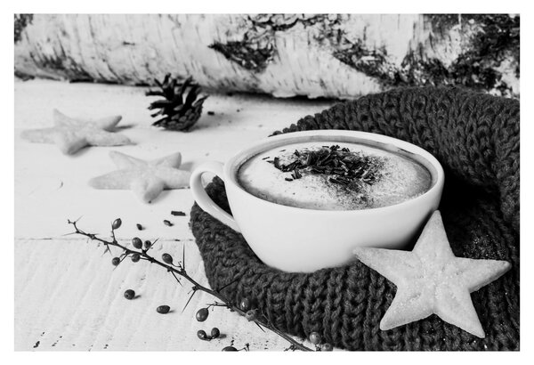 Tablou - Cappuccino de iarnă (90x60 cm)