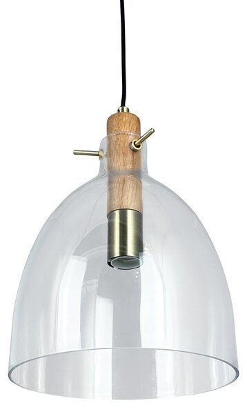 Lustră Pendul Dyberg Larsen, Bistro, reglabil, Transparent, Camera de zi, Sticlă, Design